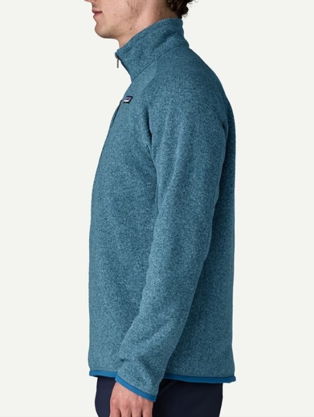Patagonia Better Sweater Quarter Zip Men's XL Blue - Picture 8 of 14
